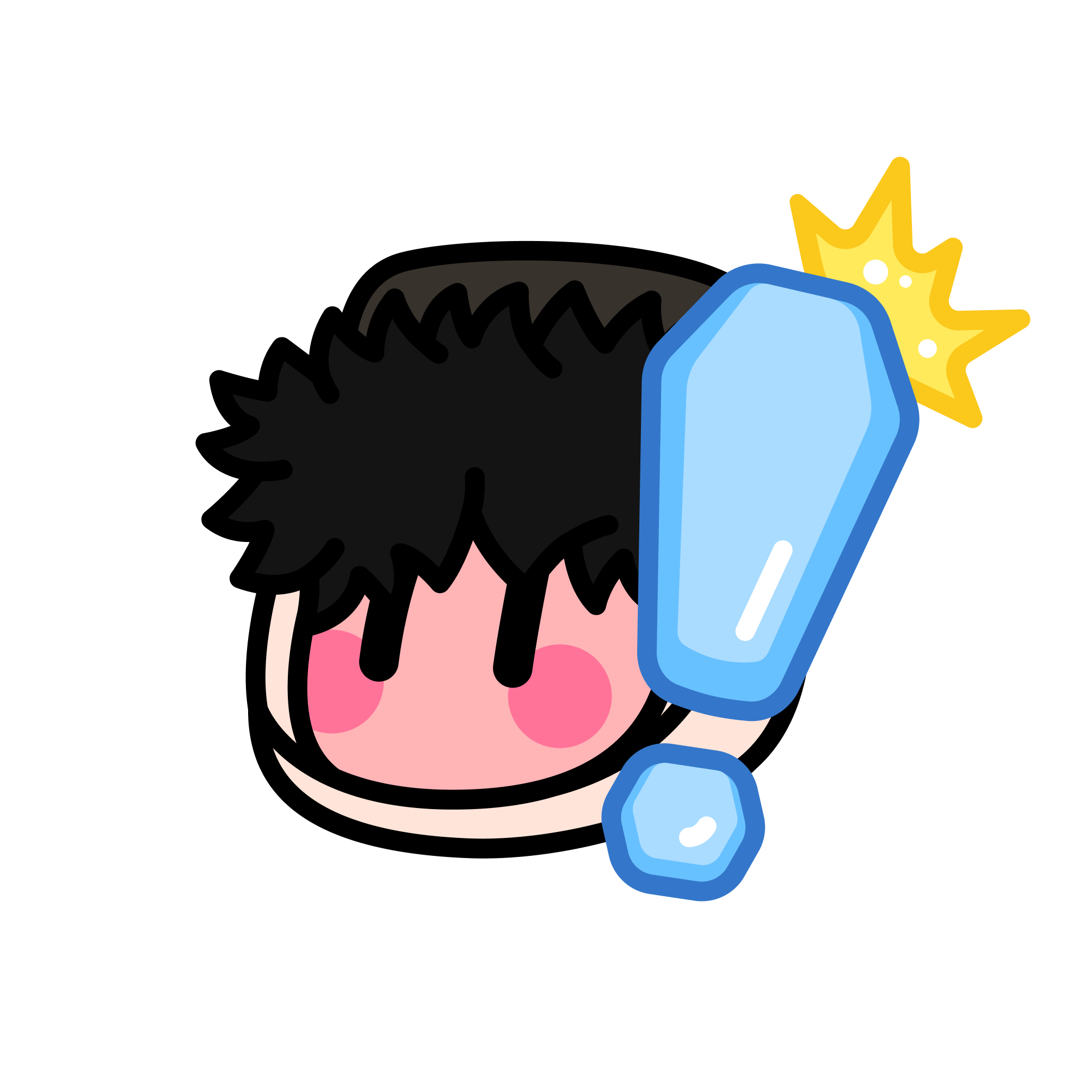 Cheers UP Emoji-震惊-31